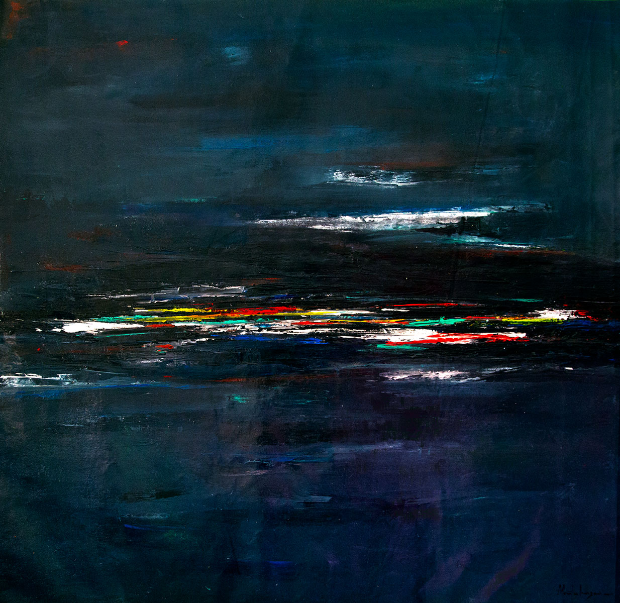 08. Opening the shadow - Oil on Canvas (125x115cm)