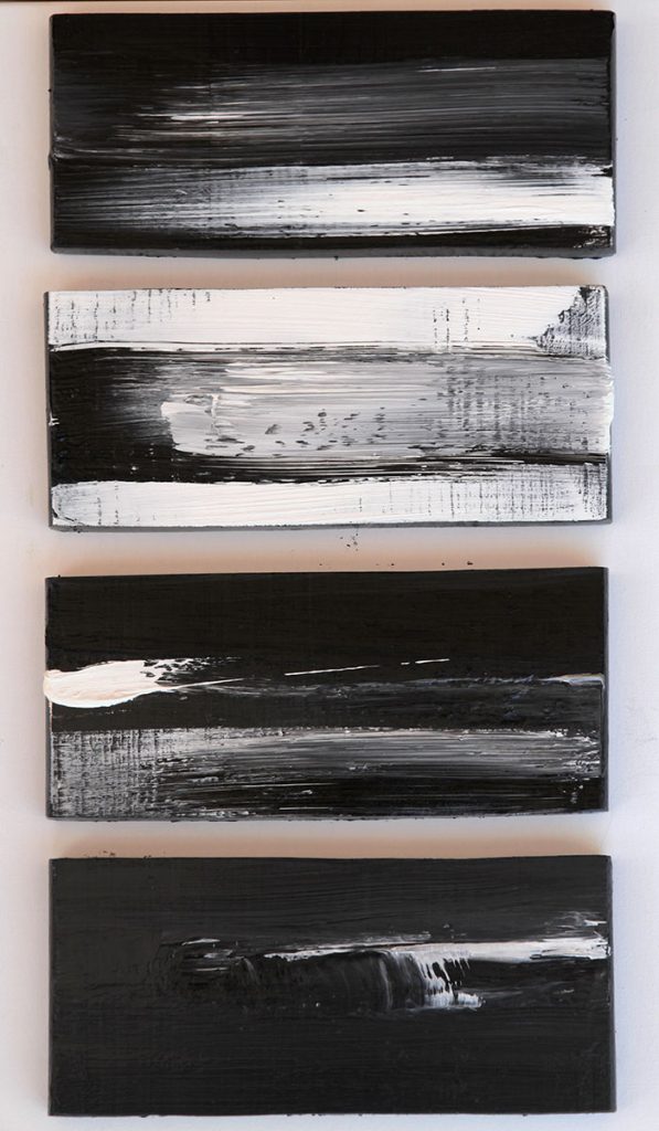 30. Quartet - Oil on Wood (10x23cm-Each)